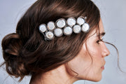 GRACE Silver & Pearl Hair Jewellery