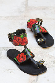 HERA OPIUM HAND-PAINTED SANDAL